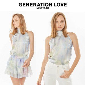 Generation Love Kaylee Cloud Print Top